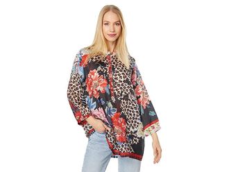 Johnny Was Ontari Cordia Tunic Womens Clothing : XL, Silk