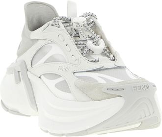 Fendi F-Light Sneaker - Gray