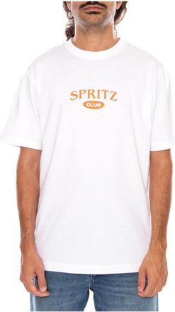 Only & Sons ONSSpritz Italy RLX SS Tee - Heren - T-shirts - Wit - XL - Katoen - Tops