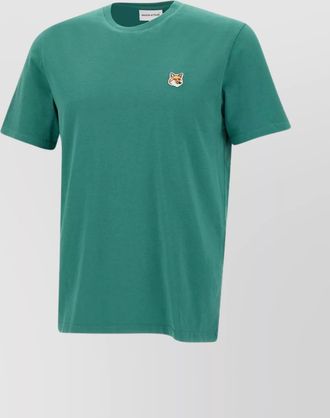 Maison Kitsuné crew neck cotton t-shirt for men