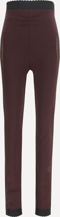 The Attico Leggings con dettagli trasparenti Woman 42
