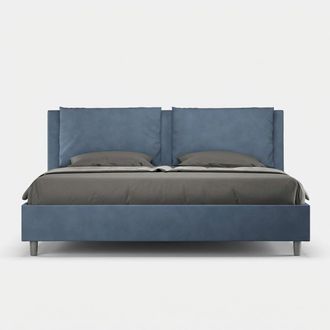 Les Tendances Cama Matrimonial Contenedor Moderno Antea 200x200 - Azul Marino