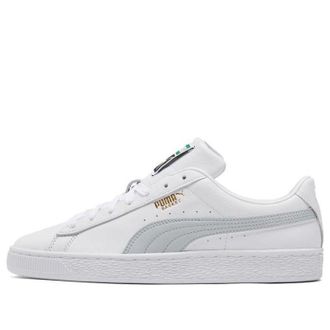 Puma Basket Classic 21 White Glacial Blue 374923-12