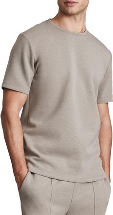Reiss Bradley Crewneck T-Shirt in Taupe at Nordstrom, Size X-Small