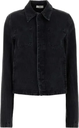Rier Dnm 26 Denim Jacket - Dames - Spijkerjassen - Zwart - M - Denim - Jassen
