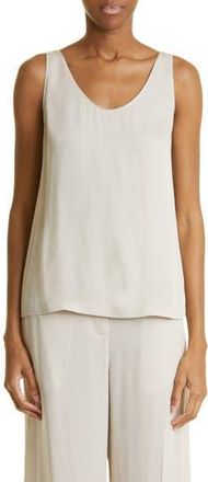 Fabiana Filippi Scoop Neck Tank in Dune at Nordstrom Rack, Size 4 Us / 40 It