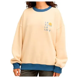 Billabong Le Love Surf Crew Pullover f&uuml;r Damen | beige