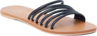 Matisse Footwear Cali Slide Sandal in Black Leather at Nordstrom, Size 11
