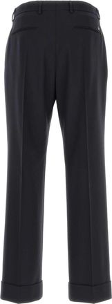 Valentino Garavani Mens Vlogo Trousers Navy Virgin Wool