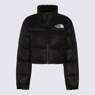 The North Face Coats Blacks And Greys-Donna