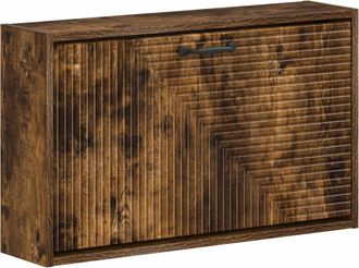 vidaXL Armario De Zapatos Montado En La Pared Haarlem 71 X 17 X 43 Cm Vidaxl