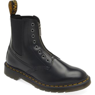Dr. Martens Gender Inclusive 1460 Chelsea Boot in Black Polished Smooth at Nordstrom Rack, Size 7Uk (9 Women / 8 Men )
