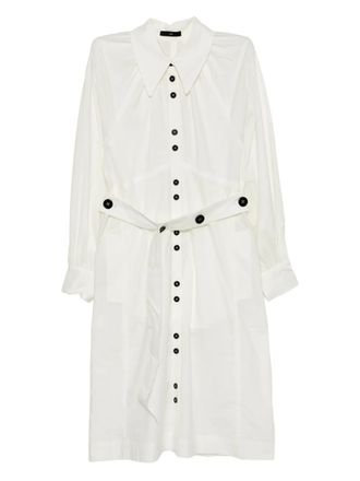 J Koo cotton dress - Neutrals
