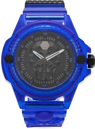 Philipp Plein High-Conic The $Kull 44mm - men - stainless steel - One Size - Black
