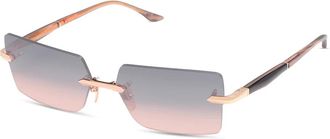 Dita Eyewear Rose Gold Swirl Zonnebril - unisex - Zonnebrillen - Roze - ONE Size - Accessoires