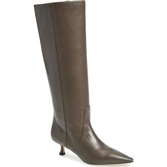 Stuart Weitzman Naomi 50 Boot in Stone at Nordstrom Rack, Size 7