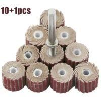 OEM Disco De L&aacute;minas Para Ponceuse, 10 Piezas, Herramienta De Pulido Para Papel De Vidrio Abrasivo, Grano 240 - Crezuo