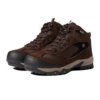 Nevados Solitude Sneakers Mens Brown Leather Mid Top Hiking Shoes RHS9600
