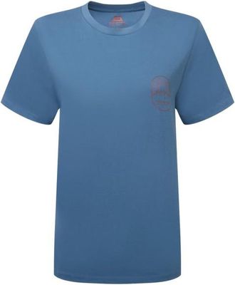 Mountain Equipment Alpenglow Tee T-Shirt f&uuml;r Damen | blau