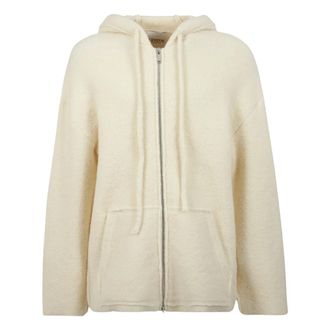 Laneus Zip-through Sweatshirt - Heren - Sweatshirts & Hoodies - Wit - Maat: S