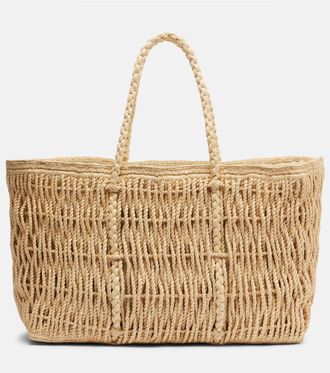 The Row Georgica Large raffia tote bag