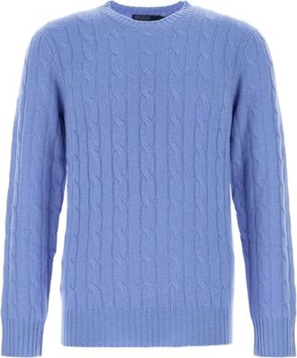 Polo Ralph Lauren Cashmere Trui - Heren - Cashmere truien - Blauw - L - Truien & Vesten