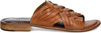 ASTORFLEX Erelflex geweven leren sandalen - Bruin