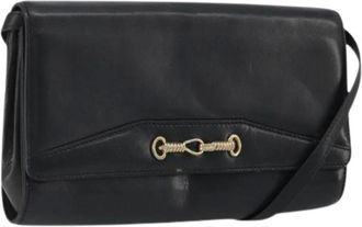 Celine Pre-owned Cross Body Bags, female, Black, Size: ONE SIZE Pre-owned Vintage Shoulder Bag