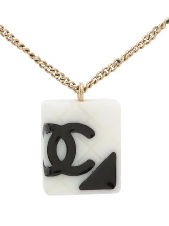 Chanel 2005 Cambon Line CC mark necklace - Oro