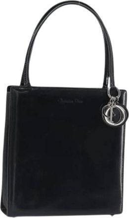 Dior Pre-owned Vintage Leren Handtas - Dames - Vintage Handtas - Zwart - ONE Size - Leer - Vintage
