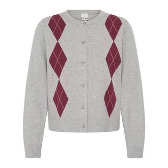 Ichi Maglieria - - Knitwear - Donna - Grigio - L