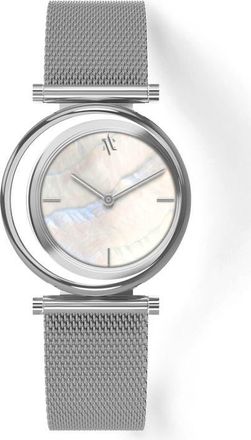 Vanna Eclipse Watch in White Pearl-Silver at Nordstrom