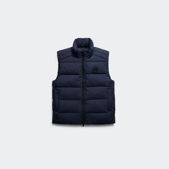 Canada Goose Crofton Vest EnduraLuxe (Men, Atlantic Nvy, XXL)