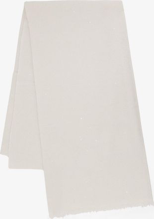 Brunello Cucinelli Sciarpa in cashmere e seta - BRUNELLO CUCINELLI - gender_Woman