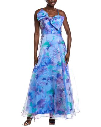 Eliza J Sleeveless Solid Maxi Dress