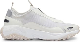 HUGO BOSS Hugo Womens Go1st Zip Low Top Running Sneakers in White - Size UK 3