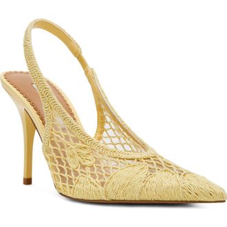 Steve Madden Andromeda Slingback Sandal in Yellow at Nordstrom Rack, Size 6.5