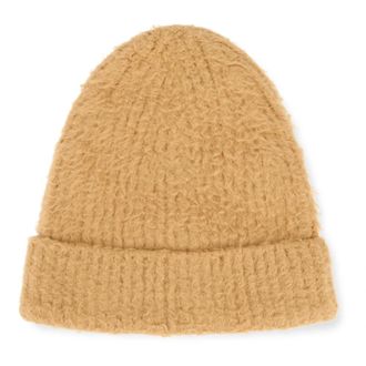Roberto Collina Beanies, male, Brown, Size: ONE SIZE Knit Brushed Beanie