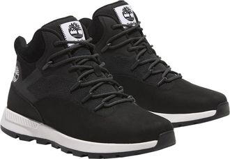 Timberland Mens Trekker Mid Lace-Up Sneaker Mens Sneakers, BLACK NUBUCK, 27.0 cm