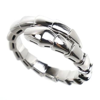 Bulgari White Gold (18K) Band Ring (Pre-Owned)