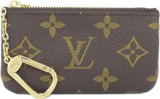 Louis Vuitton Brown Coated Canvas Coin Purse/Coin Case (Pre-Owned)
