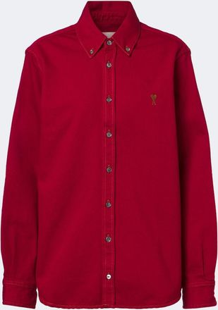 Ami Ami de Coeur cotton twill shirt