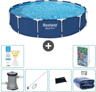 Bestway Piscina Bestway Steel Pro Redonda - 396x84 Cm - 7-piezas S235