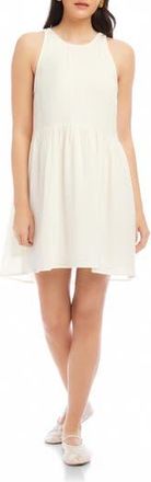 Fifteen Twenty Cianni Tie Neck Dress in Ivory at Nordstrom Rack, Size Large