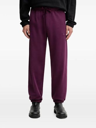 Versace Jeans Couture Pantaloni sportivi con logo - Viola