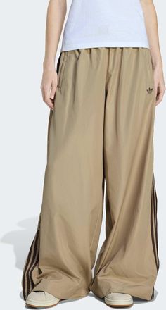 adidas Sporthose ADIDAS ORIGINALS FIREBIRD TP, Damen, Gr. XXL, N-Gr, stone khaki, earth strata, Obermaterial: 100% Polyester, Hosen Sporthose