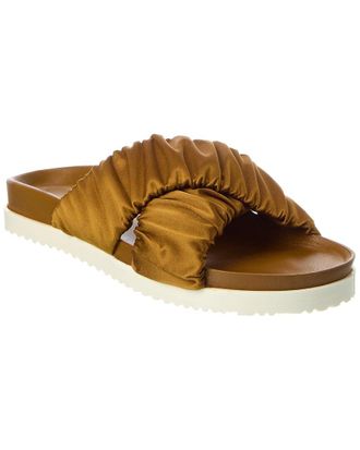 3.1 Phillip Lim Crossover Satin Pool Slide