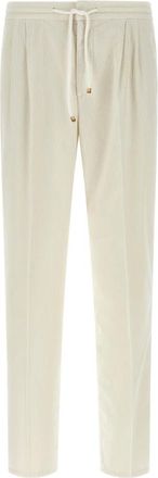 Brunello Cucinelli Hombre, Pantalones, Blanco, Talla: L