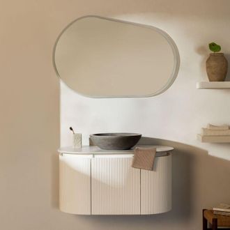 Sklum Conjunto De Muebles De Ba&ntilde;o En Madera Carsone Sklum