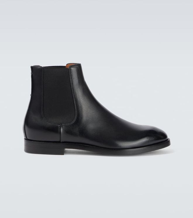 Leather Chelsea boots